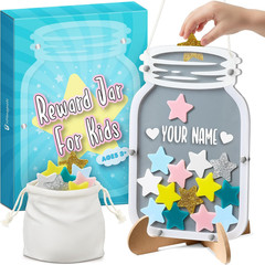 Large Magnetic Reward Jar for Kids – Perfect Reward System for Home Fridge & Cla