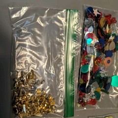 CRAFTING SUPPLIES, Mixed Materials As Pictured