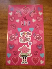 Happy Valentine Love Hearts Unicorn Stickers for your Planner 269724