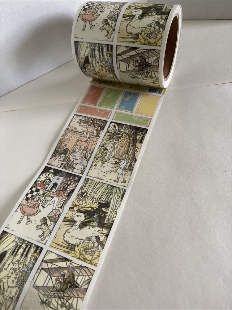 Simply Lullaby Sticker ROLL NRN Designs Scrapbook Stickers Kid Retro Fantasy