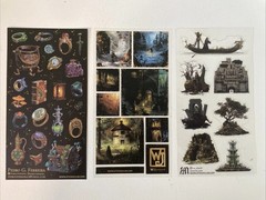 3 Sticker Sheets From Stickii Club’s 2025 Advent Calendar Dark Fantasy Magic