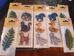 13 pkgs Crafters Square Chipboard Shapes Horse Cat Dog Clock Keys Crosses (53)