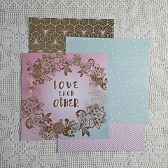 Love Each Other 12×12 Scrapbook Kit, Spring Decorate It, Recollections & Others