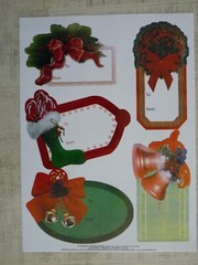 Vtg Current Inc Christmas Sticker Sheet Lot 8.5×11 (21) Full Sheets(14) Partial