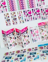 Girl Stickers Kit Set Sandylion Crafters Corner Hallmark Greetings 369+ Pcs.