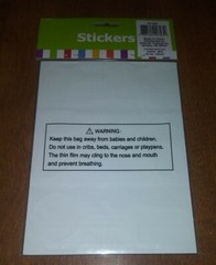 Passport Stamp Children’s Activity Sticker Sheet Pack (12 sheets)