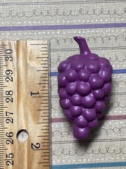 vintage 80s scented GRAPE Diener sniff Purple Grapes rubber 1982 Eraser grape !