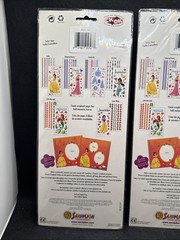 Two (2) NOS Disney Cinderella Sandylion Sticker Sheet