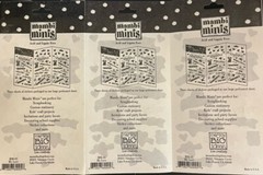 Vintage Valentines Day Stickers Mixed Love, Phrases, Candy Hearts – Partials