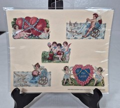 Vintage Gallery Graphics Stickers ANGELS & VALENTINE’S Day, 148 Total NIP