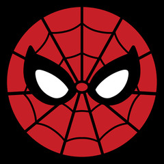 Spiderman Logo Sticker Marvel Comics Television Decal Spider-Man Venom