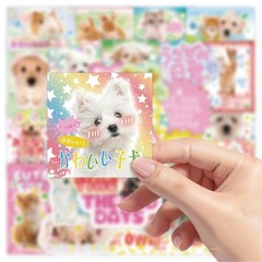 40Count Dog Cats Sticker for Scrapbook Notebook Water Bottle Phone Skateboard