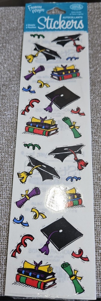 Frances Meyer Sticker Graduation Party —- 9 «×4 1/2» 2 Sheets