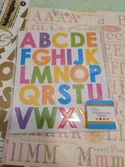 LOT of Alphabet Sticker Letters Mix Crafting Scrapbook Cardmaking Junk Journal