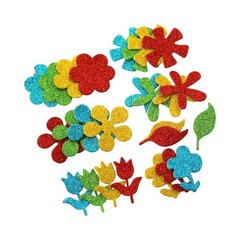Sparkling Number Star Heart Flower Sticker for Kid Craft Birthday Decoration