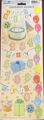 Paper House scrapbook stickers – Wedding, Baby, Vacation, Travel, Sports