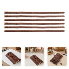 50Pcs Reusable Dried Wood Sticks for DIY Crafts Rustic Coffee Branch Supplies