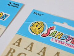 Vintage Sandylion Stickers by sheet Mix & Match YOU CHOOSE !
