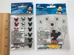 Disney Scrapbook Stickers Lot Castle Carriage Amusement Park Fireworks Wedding