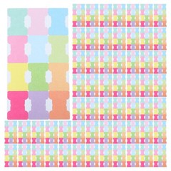 480Pcs Sticky Monthly Tabs for Planner Diary Colorful Self Adhesive Office Use