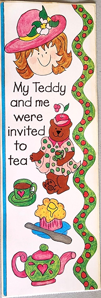 Sandylion 2002 My Teddy & Me Borders Stickers Dianne Wood Vintage Sheet NOS