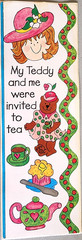 Sandylion 2002 My Teddy & Me Borders Stickers Dianne Wood Vintage Sheet NOS