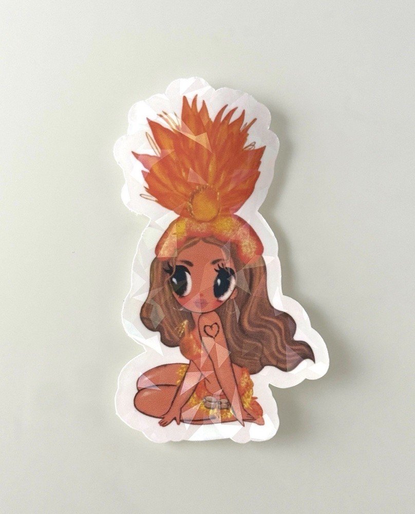 TropiCoqueta Holographic Stickers