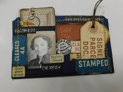 Junk Journal Add-Ons Handmade Tags Card Envelope File Clipboard Ephemera Set 5