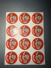 Vintage TREND Rare Sheet Of 12 «Great!» Scratch and Sniff Stickers *No TM*
