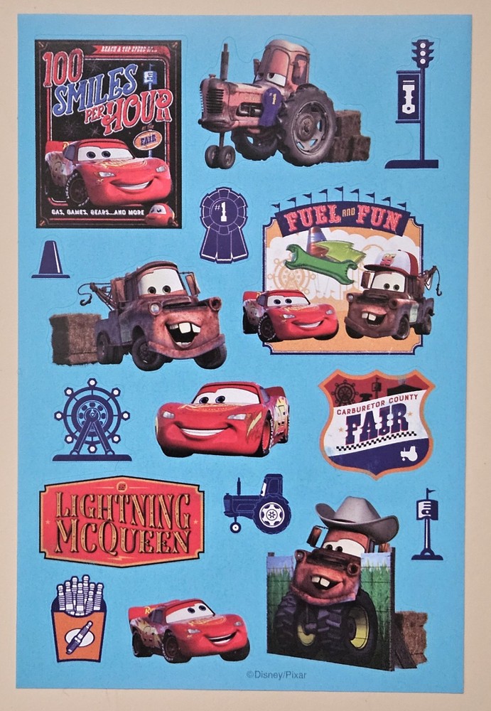 Disney Pixar Cars / Sticker sheet