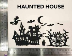 HALOWEEN THEME PAPER DIECUT FOR CRAFT SCRAPBOOKING CARDMAKING EMBELISHMENT
