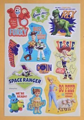 Disney, Pixar Toy Story IV Sticker Single Sheet