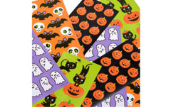 American Greetings HALLOWEEN Stickers – PUMPKINS, CATS, GHOSTS & BATS – 114ct