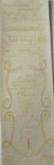 SEEK NOT OUTSIDE YOURSELF Rub-On Transfers (3-1/4”x 11”)Journey•Life•Card Making