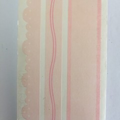 Vintage Mrs. Grossman’s – 2002 – Roll Stickers Pink Border Vellum Collection