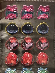 Dream Works Trolls World Tour 3D Metallic Stickers – 18 Stickers