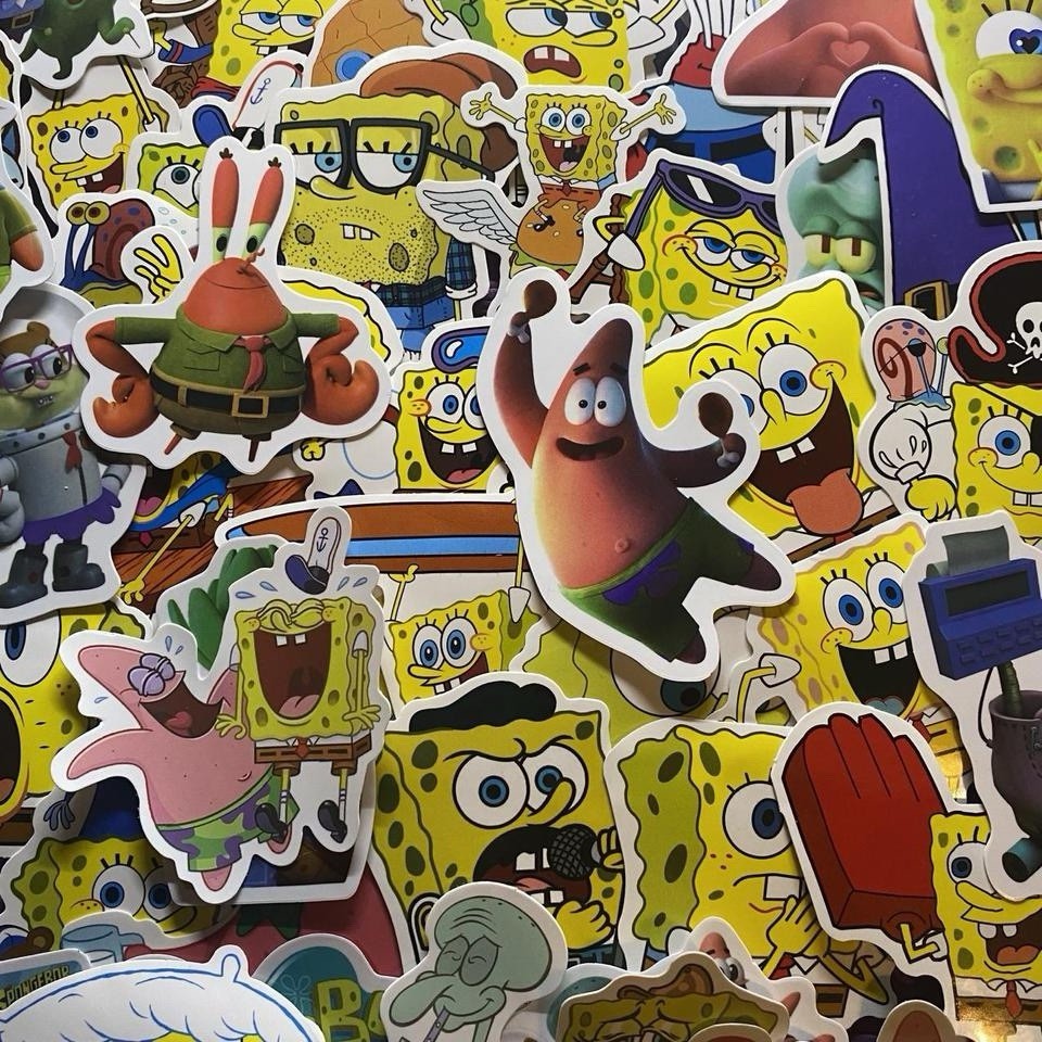 15 SpongeBob SquarePants/ Kamp Koral Mystery Stickers