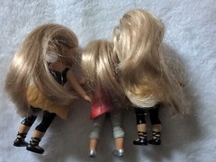 American Girl Bubble Stickers Sticker LotPack 8 And 3 Small Dolls And Lego Doll