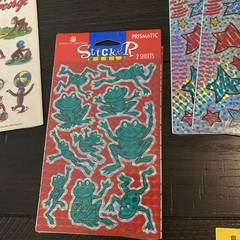 Vintage Assorted Stickers Lot Gibson American Greetings 31 New Packs – Sealed