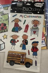 Lot Of School Themed Scrapbook Stickers Jolee’s Me & My Big Ideas Paperbilities
