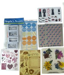 HUGE Vtg Sticker Lot Sandylion Hallmark Mello Smello Hambly Stickopotamus & MORE