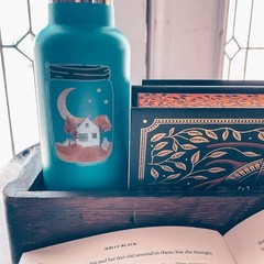 Spooky Vibes Sticker – Ghost Fall Landscape – Vinyl