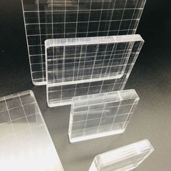 7pcs High Transparency Acrylic Block DIY Seal Stamp Scrapbooking Album