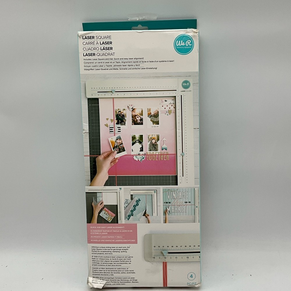 American Crafts We R Memory Keepers 662837 Keepers Laser Grid New