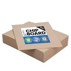 Bryco Goods Chipboard Sheets 8.5 X 11 – 100 Sheets Of 22-Point Kraft Board For