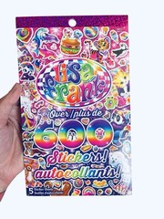 BRAND NEW Lisa Frank Sticker Book Sticker Sheets 600 Stickers Bendon Aged Y2K