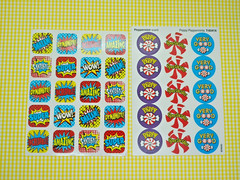 Large Sticker Lot of 35 assorted Sticker Sheets mostly vintage