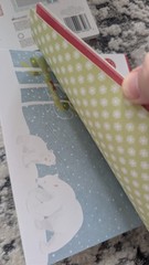 Martha Stewart Crafts 2 Adhesive Border & 2 6.75×4.74 pads Christmas Foil Accent
