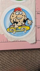 Vintage Stickers Albertsons Grocery Store Banana Cookie Skateboard Pizza Lot 5