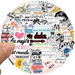 150Pcs Spanish Jesus Christian Stickers, Bible Verse Sticker for Laptop, Waterpr